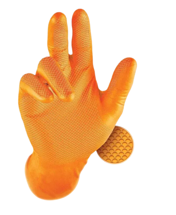 GRIPPAZ ORANGE DIAMOND GRIP GLOVES - Watson Hire