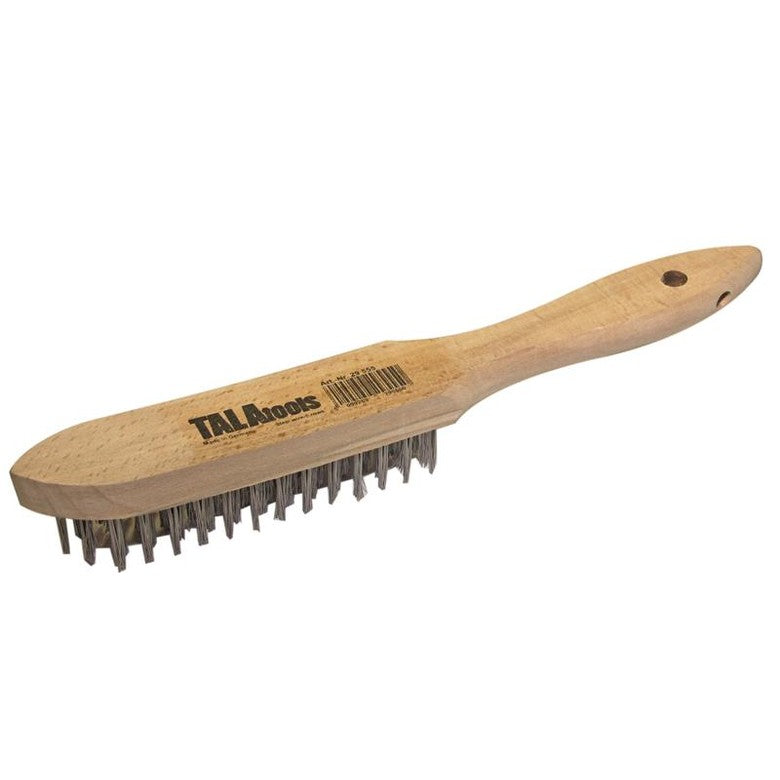 TALAtools 4-Row Wire Brush