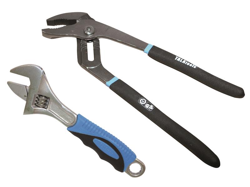 TALAtools Pliers and Wrench Set, 2 Piece