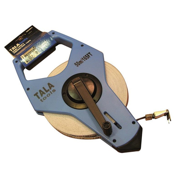 TALAtools Fibreglass Open Frame Tape 50m/165ft (Width 13mm)