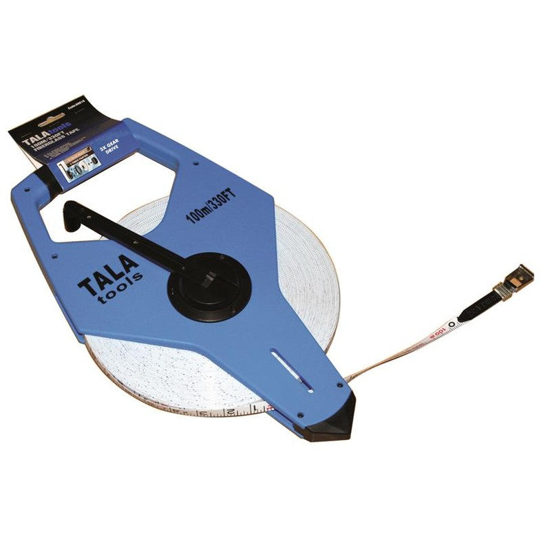 TALAtools Fibreglass Open Frame Tape 100m/330ft (Width 13mm)