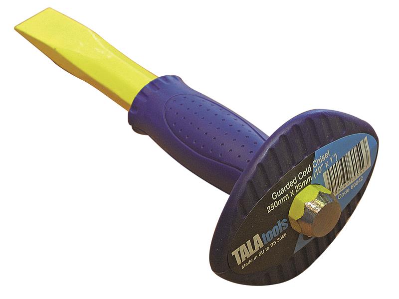 TALAtools Guarded Cold Chisel 250 x 25mm (10 x 1in)