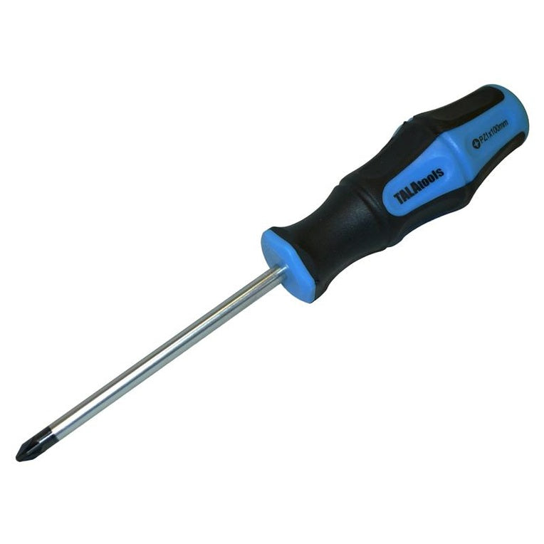 TALAtools Strike-Cap Pozidriv Screwdriver PZ1 x 100mm