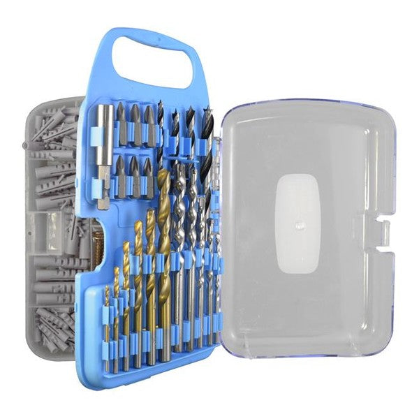 TALAtools Combination Drill Bit Set, 250 Piece