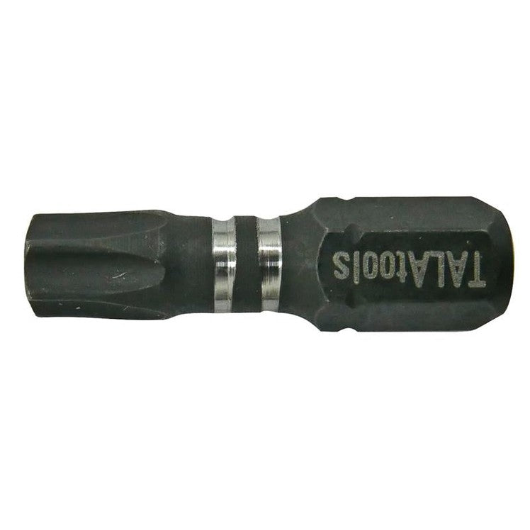 TALAtools Impact Screwdriver Bits TX30 x 25mm (Pack 2)
