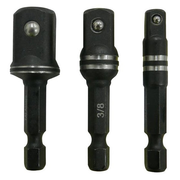 TALAtools Impact Socket Adaptor Set, 3 Piece
