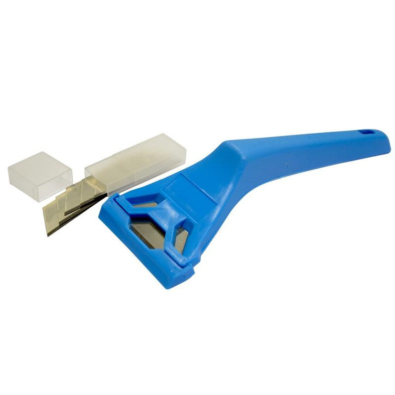TALAtools Window & Glass Scraper with 6 Blades