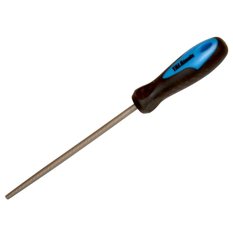 TALAtools Handled Round Second Cut File 200mm (8in)