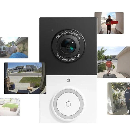 TP LINK TAPO D210 2K 3MP 6400MAH BATTERY SMART AI VIDEO DOORBELL