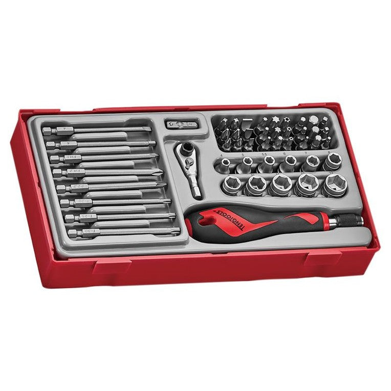 Teng TTMDQ49 Bit & Quick Chuck Driver Set, 49 – Watson Hire
