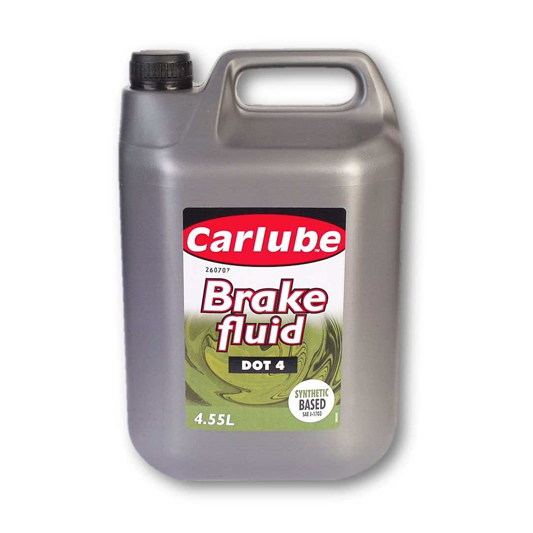 CARLUBE DOT 4 BRAKE FLUID 4.55 LIT