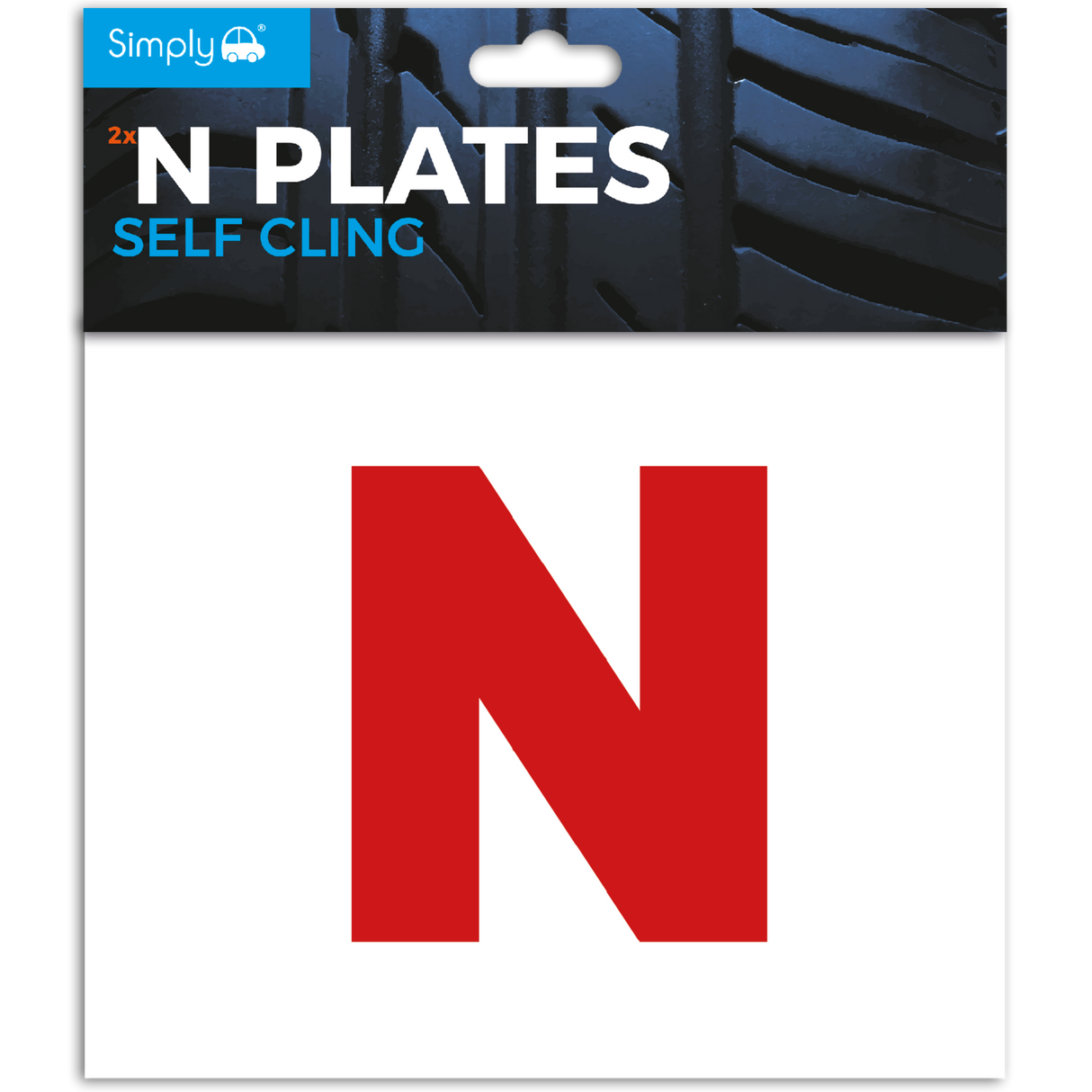 SELF CLING N PLATES (INTERNAL) PK2