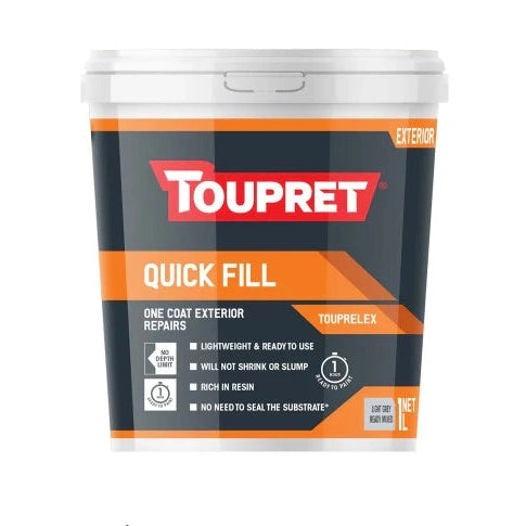 TOUPRET QUICK FILL EXTERIOR 1L