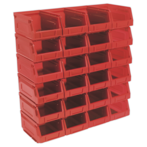 SEALEY PLASTIC STORAGE BIN 105 X 165 X 85 24PK