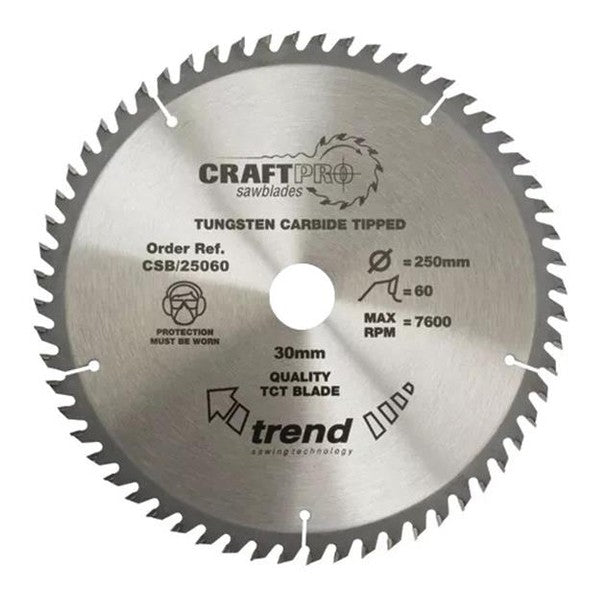 Trend CSB/35064 Craft Pro Saw Blade 350 x 30mm x 64T