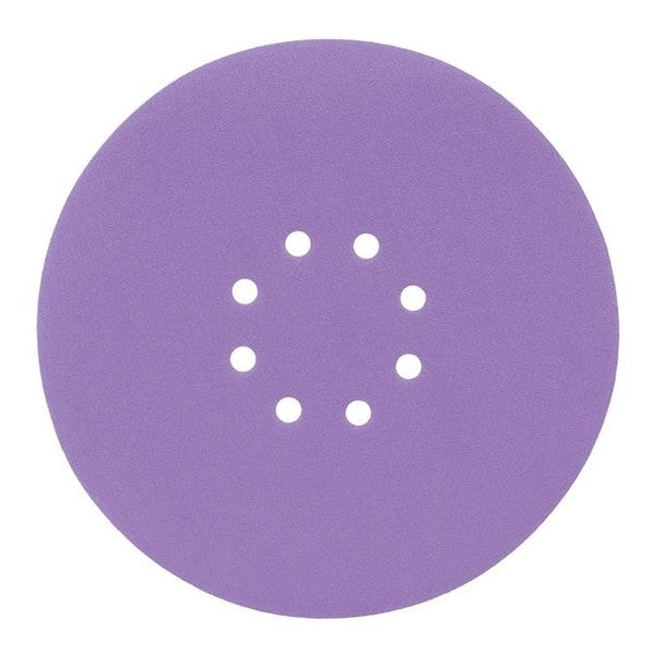 Trend Aluminium Oxide Orbital Sanding Disc 225mm x 120G (Pack 10)