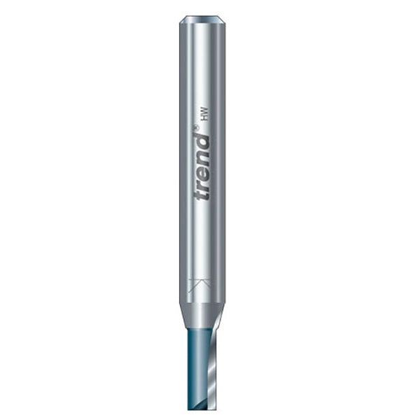 Trend C012A x 1/4 TCT Two Flute Cutter 8.0 x 25.0mm