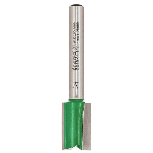 Trend C019 x 1/4 TCT Two Flute Cutter 12.0 x 19.1mm - Watson Hire