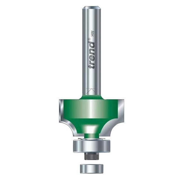 Trend C078A x 1/4 TC Round Over Two Flute Cutter 11.1 x 18mm - Watson Hire