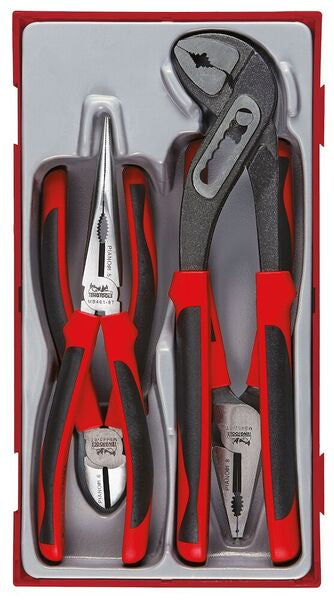 TENG TOOL PLIER SET TPR GRIP 4 PIECES
