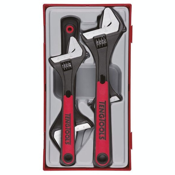 TENG TOOL WRENCH SET ADJUSTABLE 4 PIECE