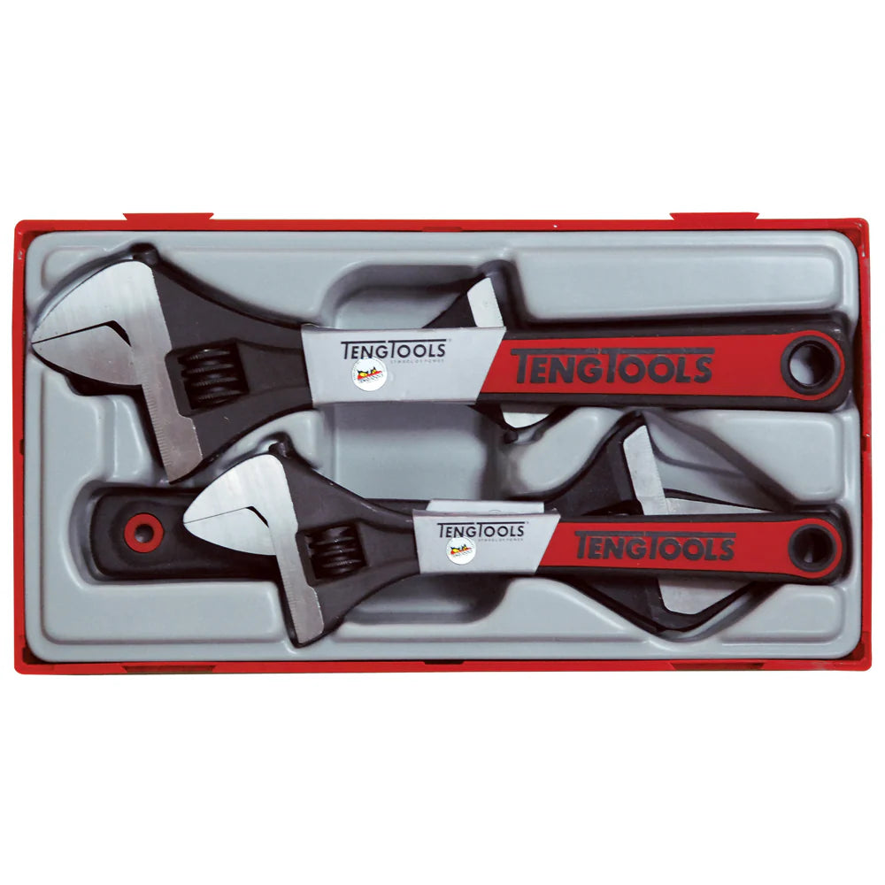 TENG TOOL WRENCH SET ADJUSTABLE 4 PIECE