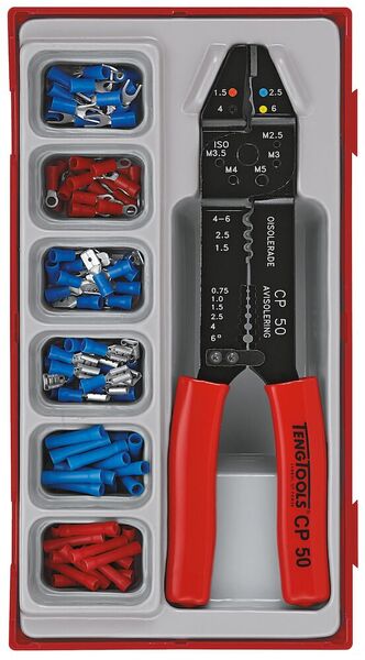 TENG TOOL CRIMPING PLIER SET 121 PIECES