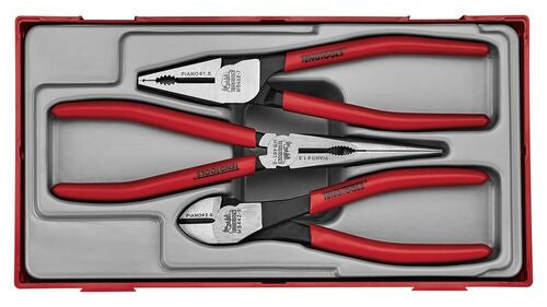 TENG TOOL PLIER SET VINYL GRIP TT1 3 PIECES