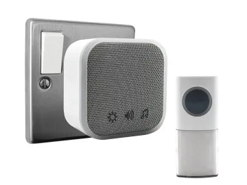 UNI-COM PLUG-IN DOOR CHIME WHITE