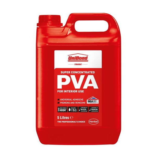 UniBond Super Concentrated PVA 5 litre