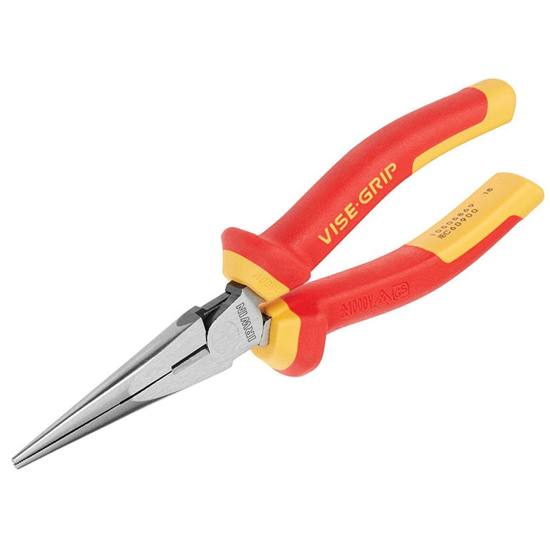 IRWIN® Vise-Grip® Long Nose Pliers High Leverage VDE 200mm - Watson Hire