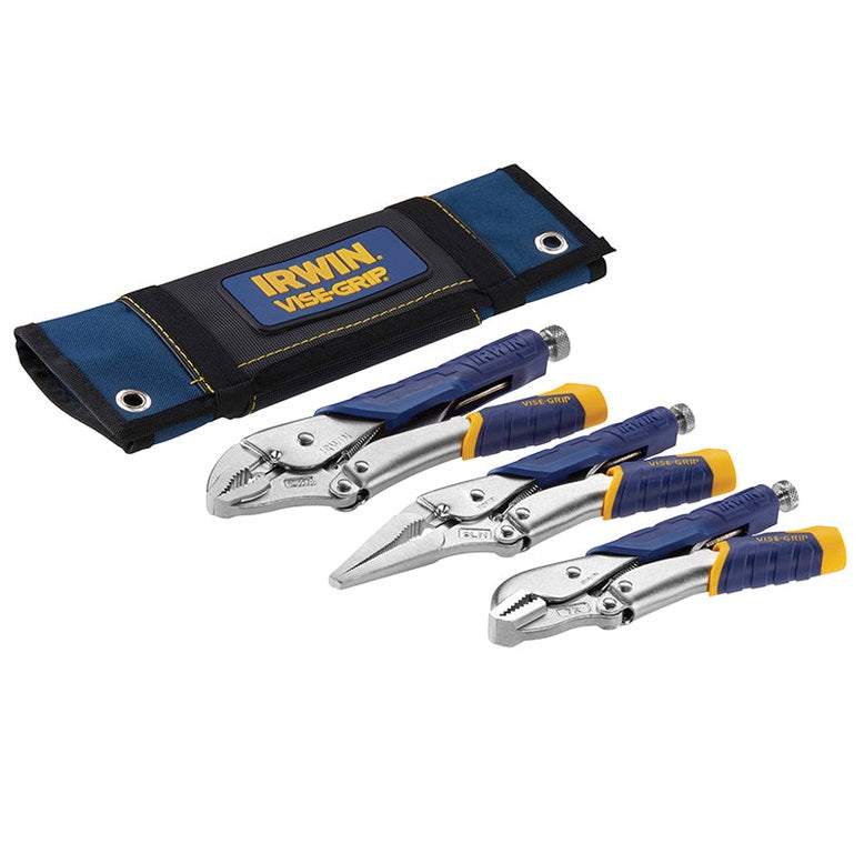 IRWIN® Vise-Grip® Fast Release™ Locking Pliers Set of 3 7R 9LN & 10WR