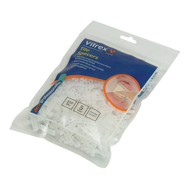 Vitrex Floor Tile Spacers 4mm (Pack 500)
