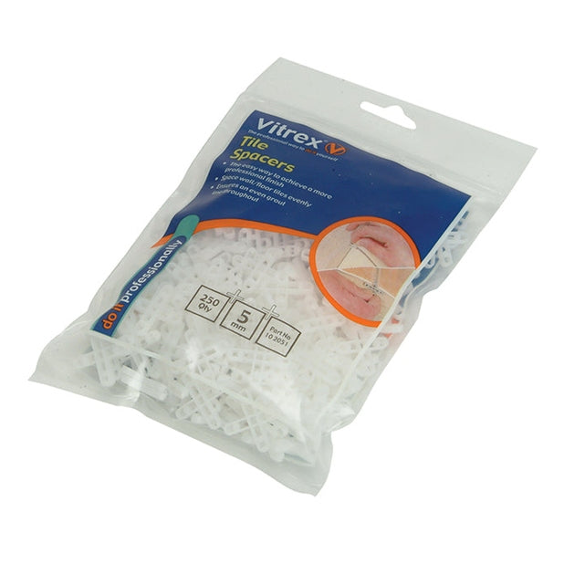 Vitrex Floor Tile Spacers 5mm (Pack 500)