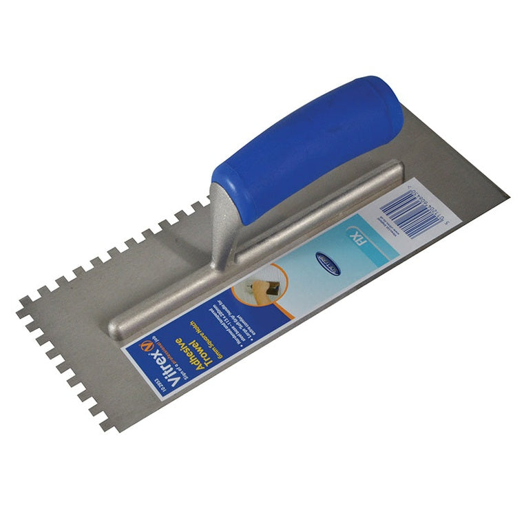 Vitrex Soft Grip Adhesive Trowel 6mm Notches