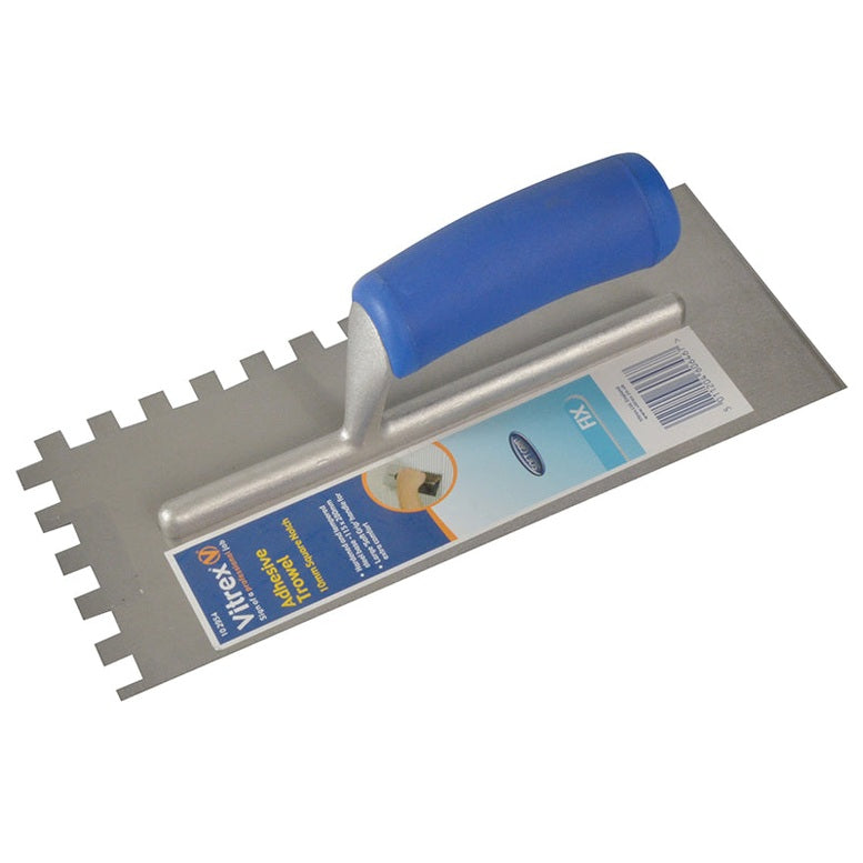 Vitrex Soft Grip Adhesive Trowel 10mm Notches