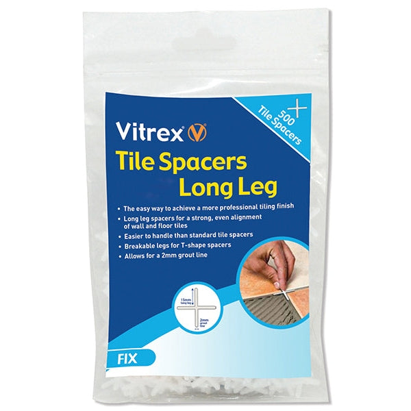 Vitrex Long Leg Spacer 5mm (Pack 500)