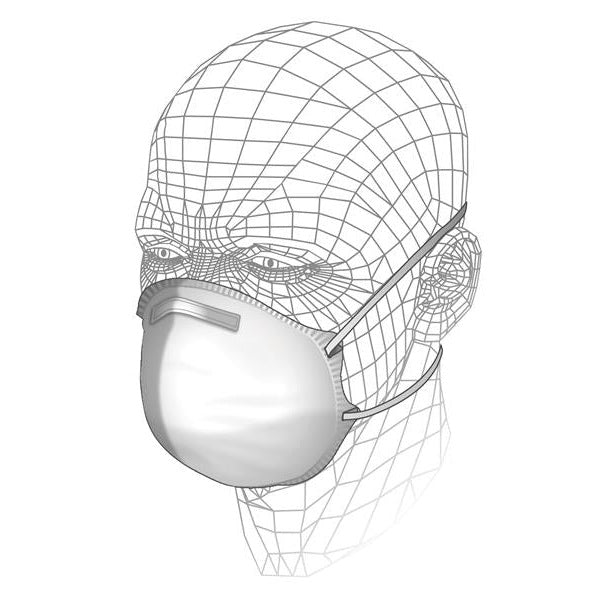 Vitrex Sanding and Loft Insulation Respirator P1