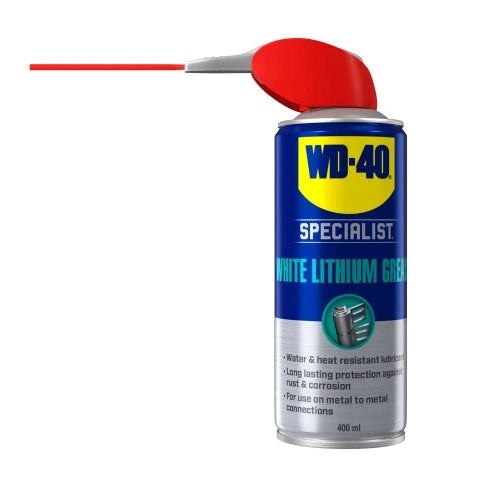 WD40 SPECIALIST WHITE LITHIUM GREASE 400ML