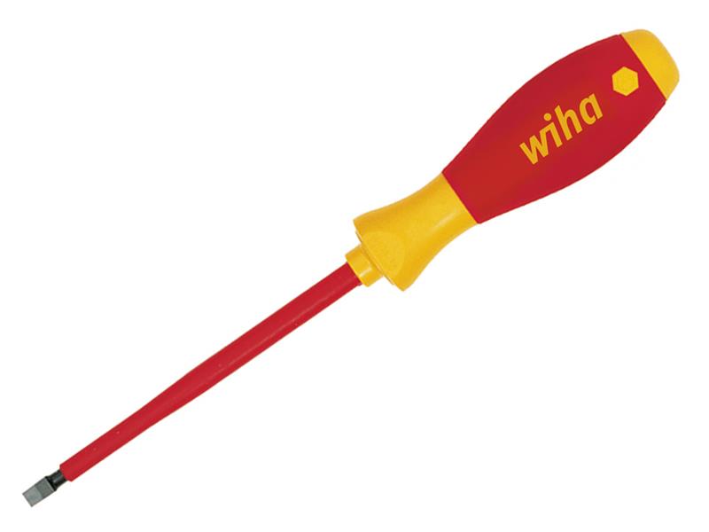 Wiha SoftFinish® electric slimFix Screwdriver Slotted 5.5 x 125mm