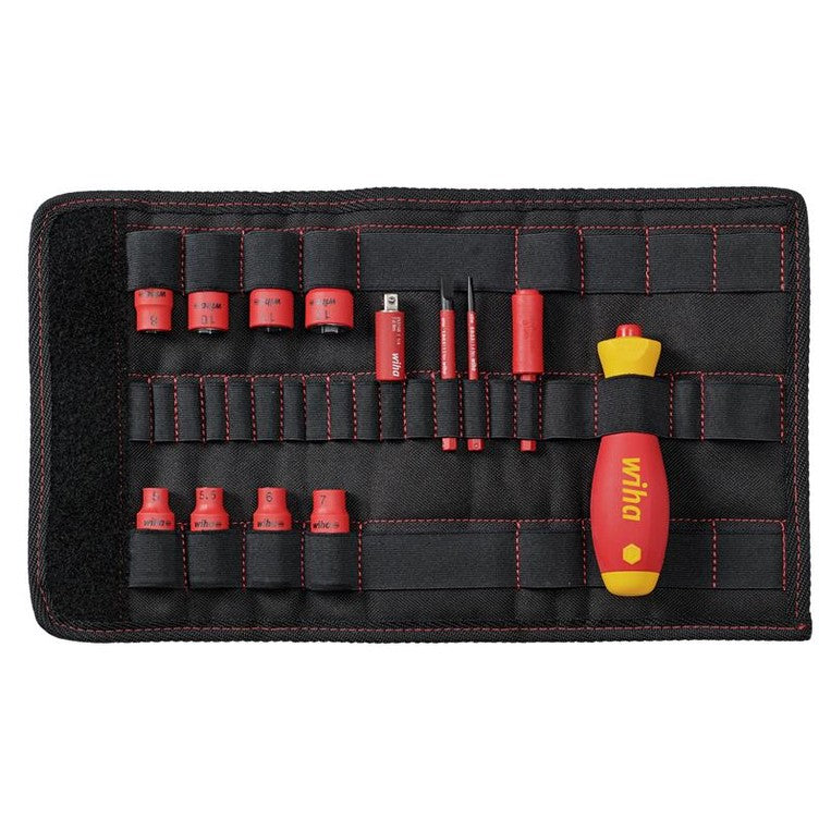 Wiha slimVario® electric Screwdriver and Nut Driver Set, 13 Piece