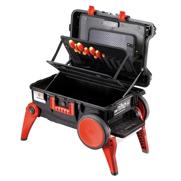 Wiha XXL III Electrician Tool Case + Free Screwdriver Set