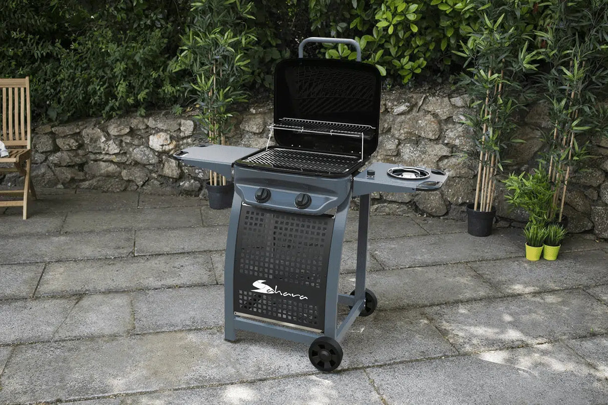 SAHARA X150 2 BURNER BBQ BLACK
