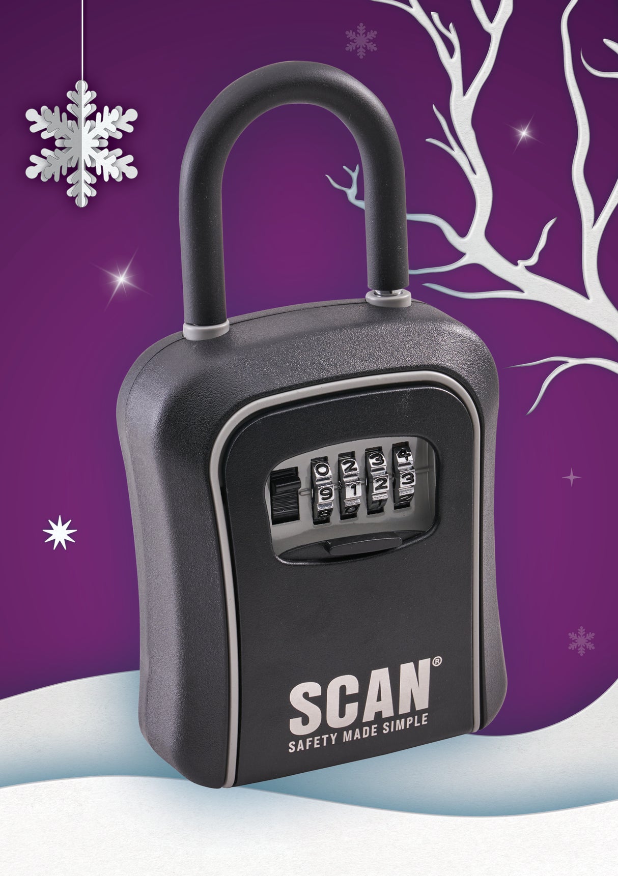 SCAN DUAL PURPOSE KEY SAFE