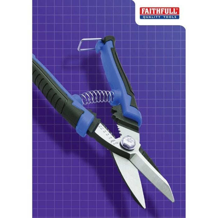 FAITHFULL HEAVY DUTY MULTI-PURPOSE SNIPS
