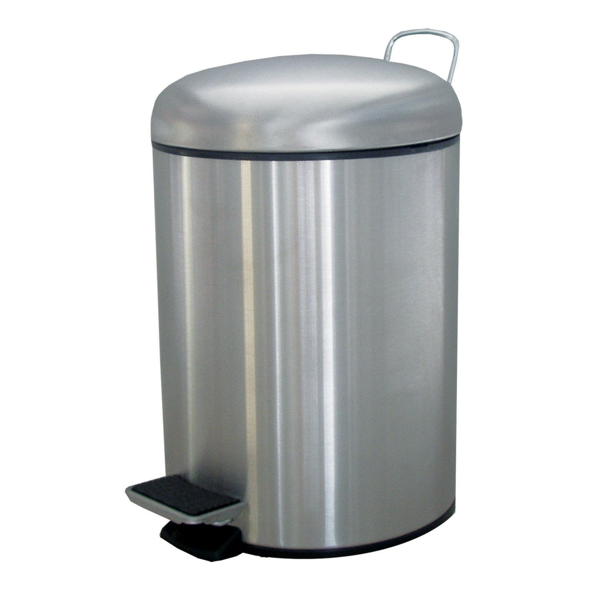 DE VIELLE CLASSIC 5 LITRE MATT STAINLESS STEEL PEDAL BIN