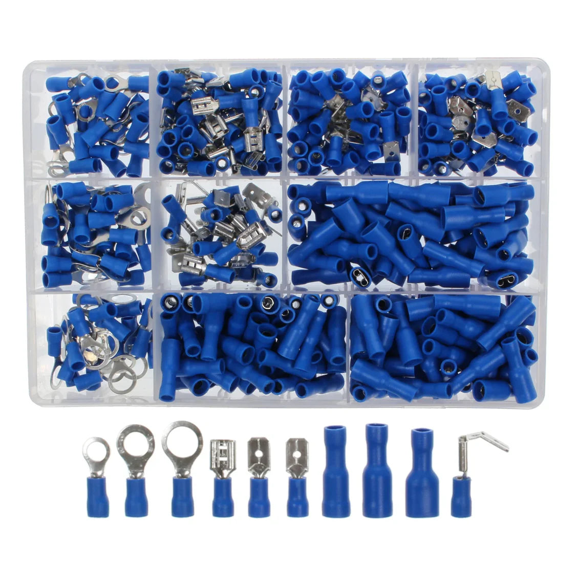 ASSORTED BLUE TERMINALS 400PCS