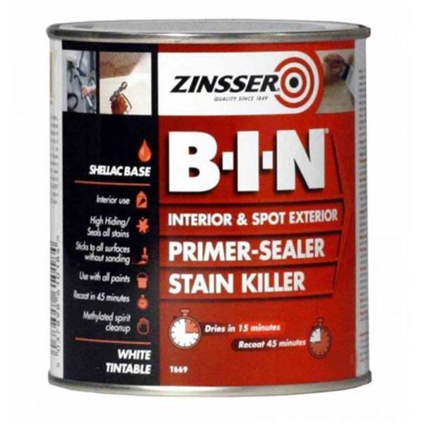 ZINSSER BIN PRIMER SEALER 500ML