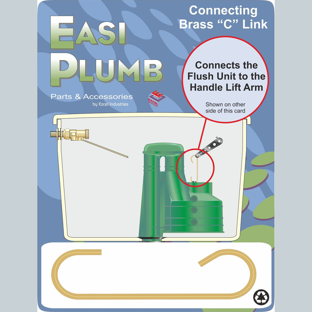 Easy Plumb Long 'C' Link Lift Arm Connector