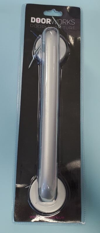 DOORWORKS ALUMINIUM PULL HANDLE WITH ROSE 230MM